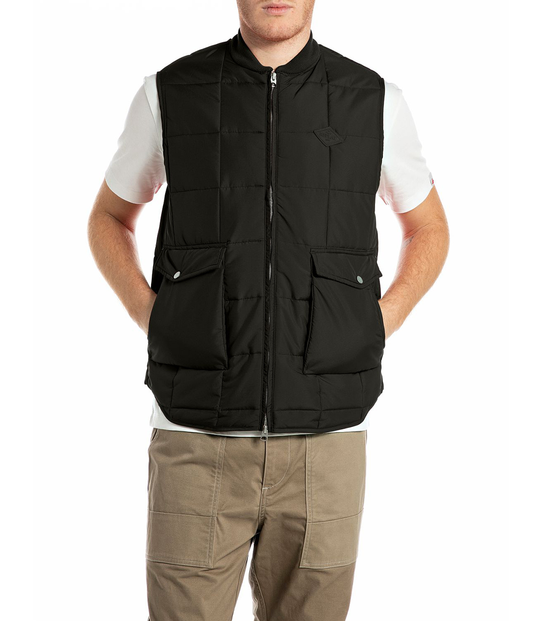 リサイクルリップストップポリ ベスト